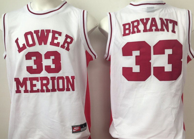 NCAA Men LOWER MERION HIGH SCHOOL White 33->more ncaa teams->NCAA Jersey